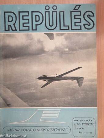 Repülés 1959-1961. január-december