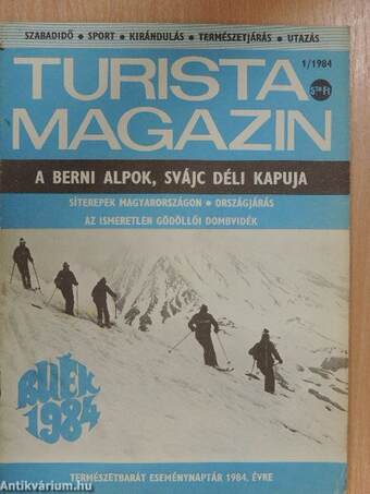 Turista Magazin 1984. (nem teljes évfolyam)