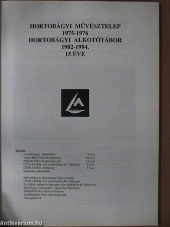 A Hortobágyi Alkotótábor 15 éve