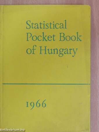 Statistical Pocket Book of Hungary 1966