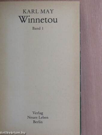 Winnetou 1-3.