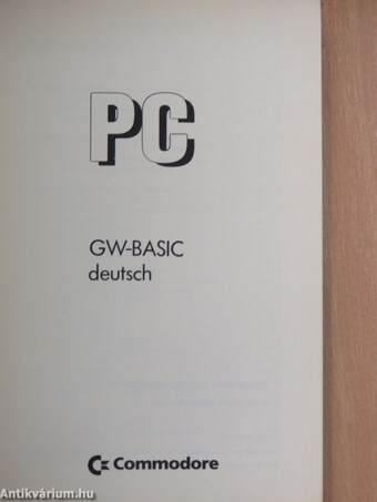 PC GW-Basic