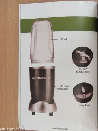 Nutribullet User Guide & Recipe Book