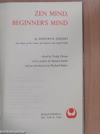 Zen Mind, Beginner's Mind