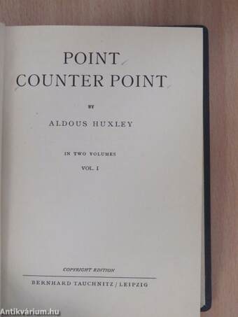 Point Counter Point I-II.