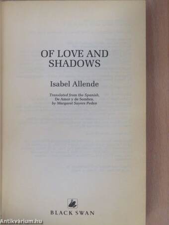 Of Love and Shadows