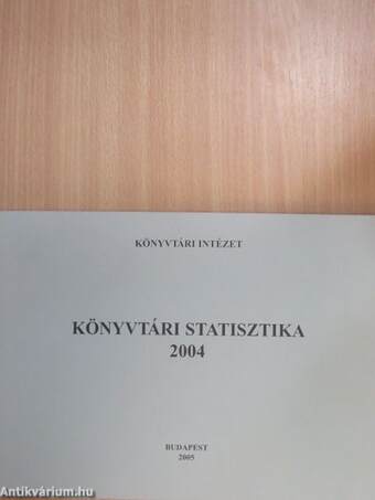 Könyvtári statisztika 2004