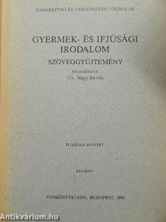 Gyermek- és ifjúsági irodalom