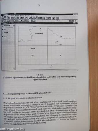 Mezőgazdasági tájak vízellátottságának jellemzése földrajzi információs rendszerekkel