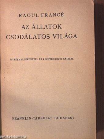 Az állatok csodálatos világa