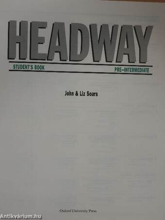 Headway - Pre-Intermediate - Student's Book