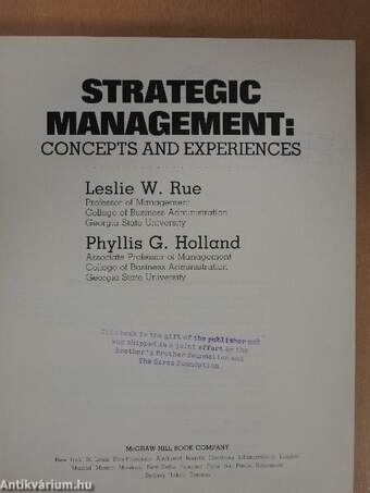 Strategic Management