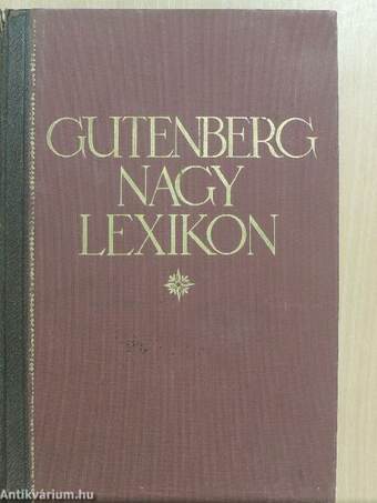 Gutenberg Nagy Lexikon 1-10.