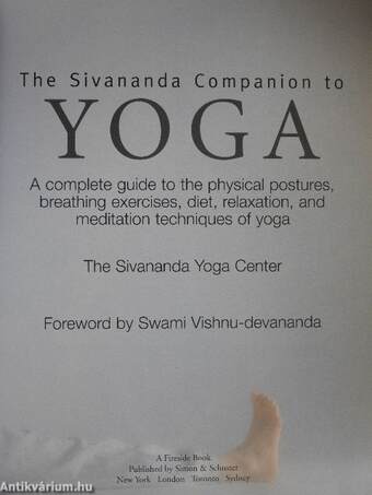 The Sivananda Companion to Yoga