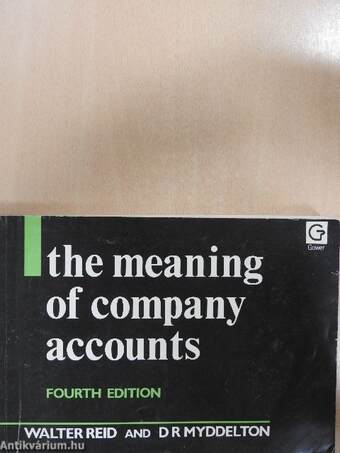 The meaning of company accounts