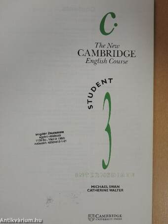 The New Cambridge English Course - Intermediate - Student 3