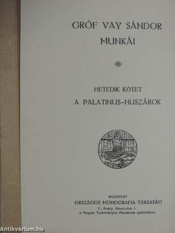 A Palatinus-huszárok