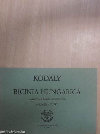 Bicinia Hungarica IV.