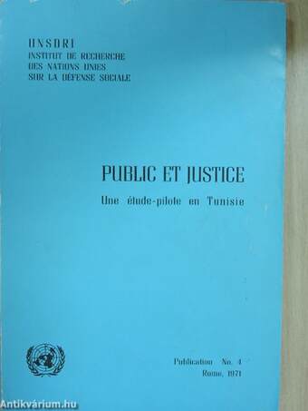 Public et justice