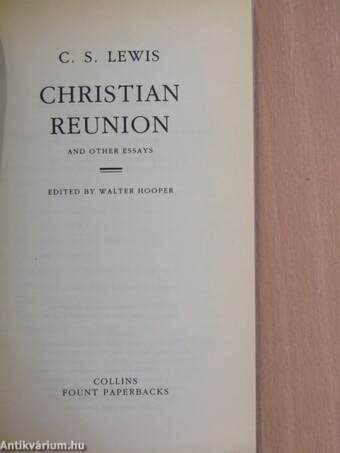 Christian Reunion