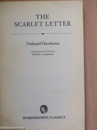 The Scarlet Letter