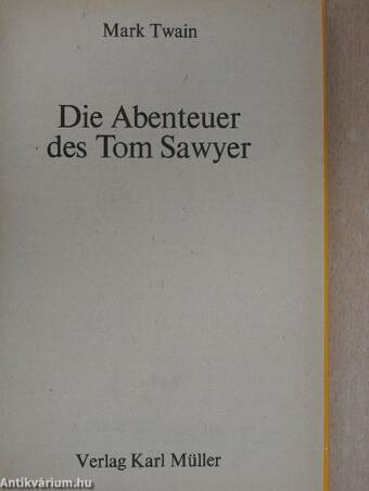 Die Abenteuer des Tom Sawyer