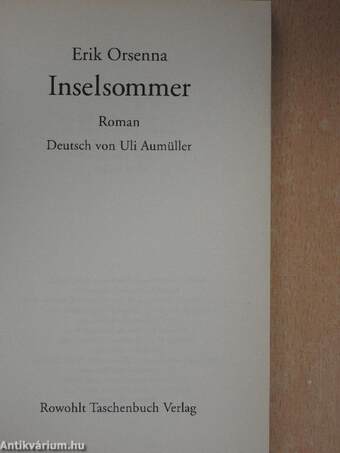 Inselsommer