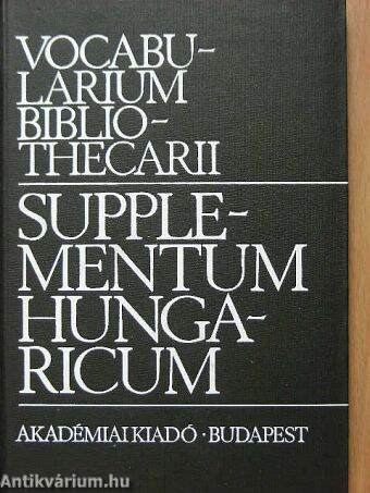 Supplementum Hungaricum