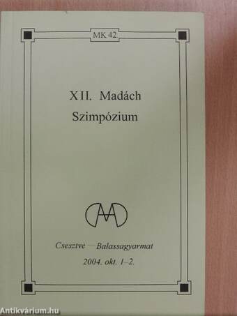 XII. Madách Szimpózium