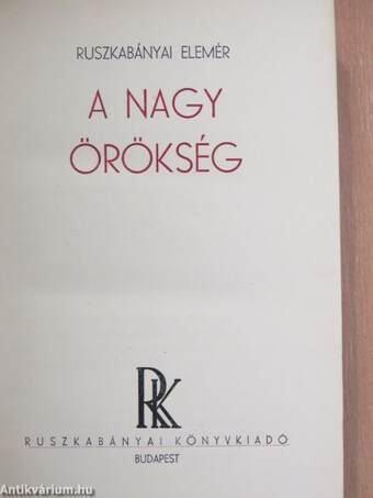 A nagy örökség