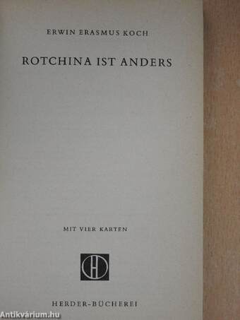 Rotchina ist anders