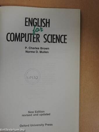 English for computer science