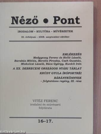 Néző - Pont 2008. szeptember-október