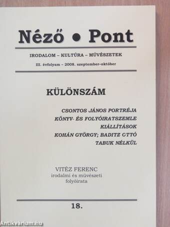 Néző - Pont 2008. szeptember-október különszám