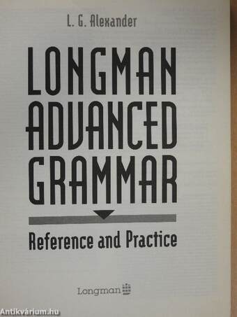 Longman Advanced Grammar