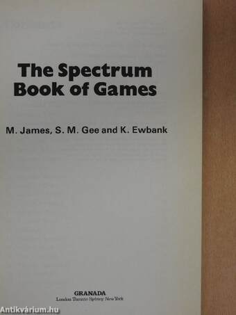 The Spectrum Book of Games