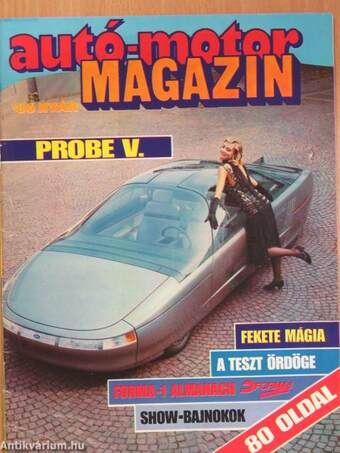 Autó-motor magazin '86 Nyár