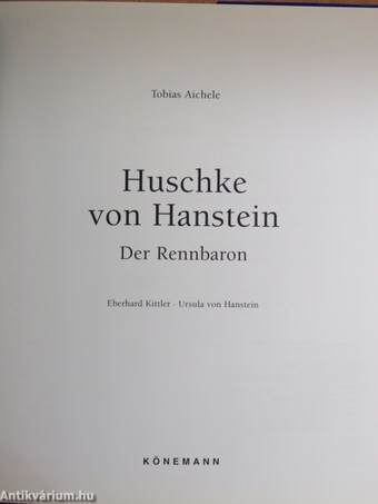 Huschke von Hanstein