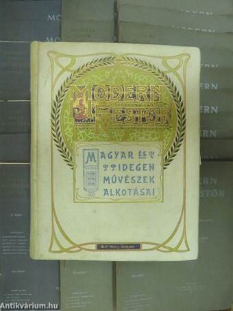 Modern festők 1904-1906. (nem teljes évfolyamok) (22 füzet)