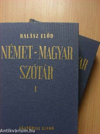 Német-magyar szótár I-II.