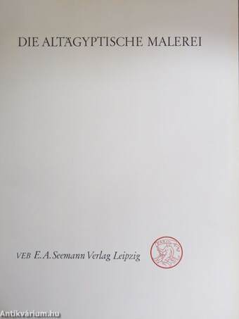 Die Altägyptische Malerei