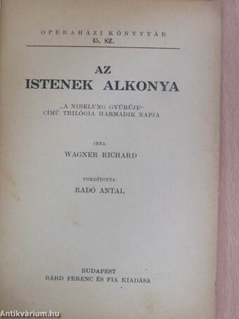 Az istenek alkonya