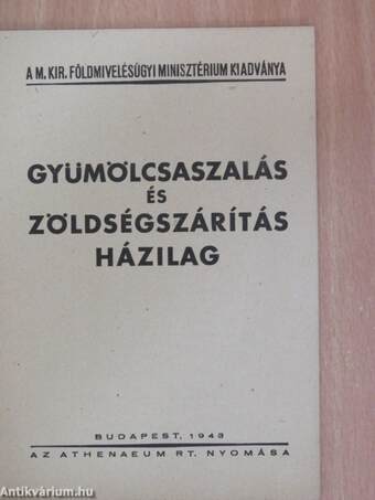 Gyümölcsaszalás és zöldségszárítás házilag