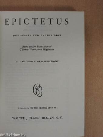 Discourses and Enchiridion