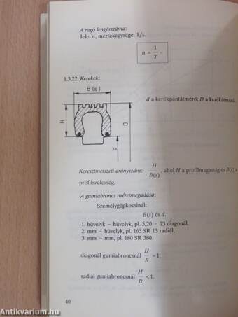 Gépjármű-technikai képlet- és feladatgyűjtemény I.