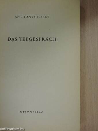 Das Teegespräch