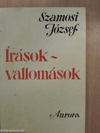 Írások-vallomások