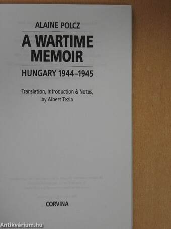 A wartime memoir