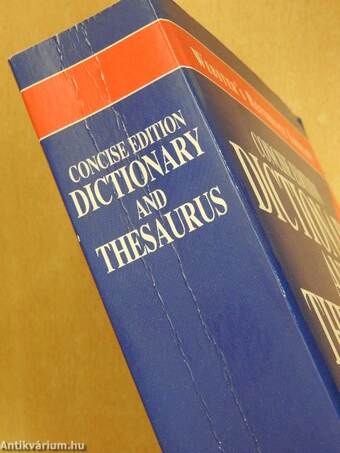 Concise Edition Dictionary and Thesaurus