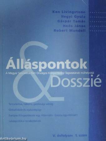 Álláspontok & Dosszié V/1.